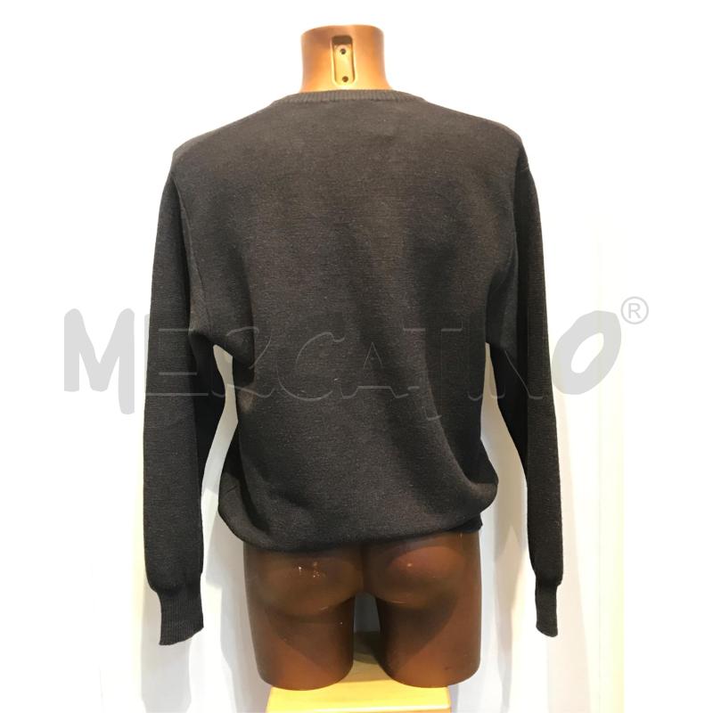 MAGLIA UOMO VALENTINO GRIGIO CON LOGO LATERALE SCOLLO V | Mercatino dell'Usato Moncalieri bengasi 1