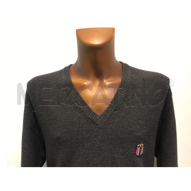 MAGLIA UOMO VALENTINO GRIGIO CON LOGO LATERALE SCOLLO V | Mercatino dell'Usato Moncalieri bengasi 3
