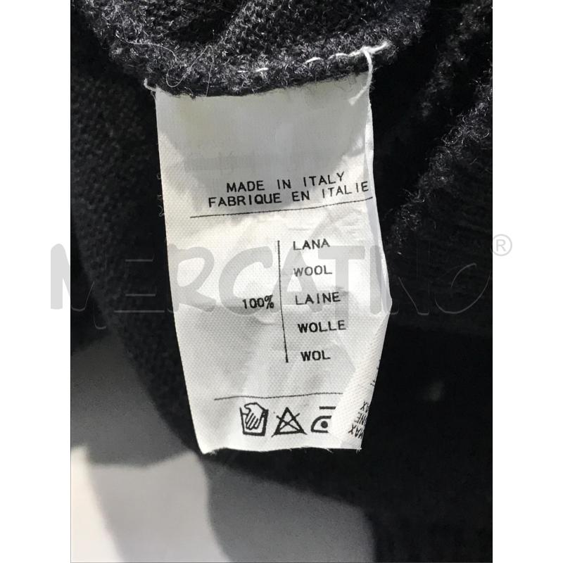 MAGLIA UOMO VALENTINO GRIGIO CON LOGO LATERALE SCOLLO V | Mercatino dell'Usato Moncalieri bengasi 4