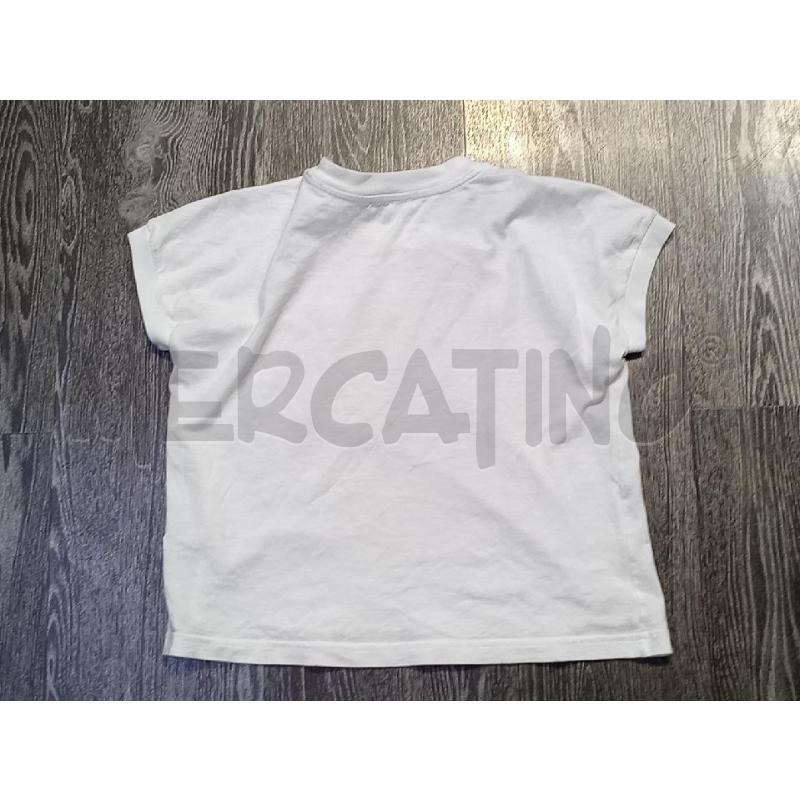 MAGLIETTA BAMBINA DOLCE & GABBANA BIANCA CON LOGO PIZZO NERO | Mercatino dell'Usato Moncalieri bengasi 2