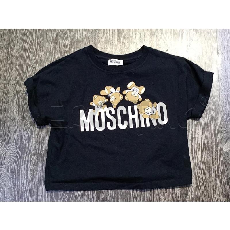 MAGLIETTA BAMBINA MOSCHINO NERA ORSETTI | Mercatino dell'Usato Moncalieri bengasi 1