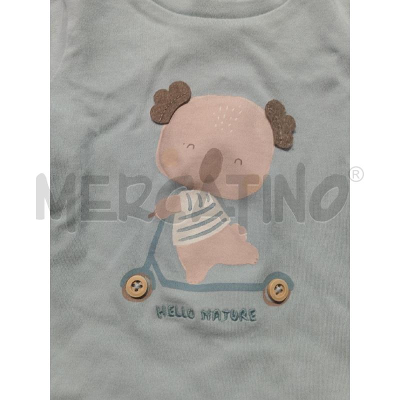 MAGLIETTA BAMBINO FAGOTTINO AZZURRA ORSETTO MONOPATTINO | Mercatino dell'Usato Moncalieri bengasi 3