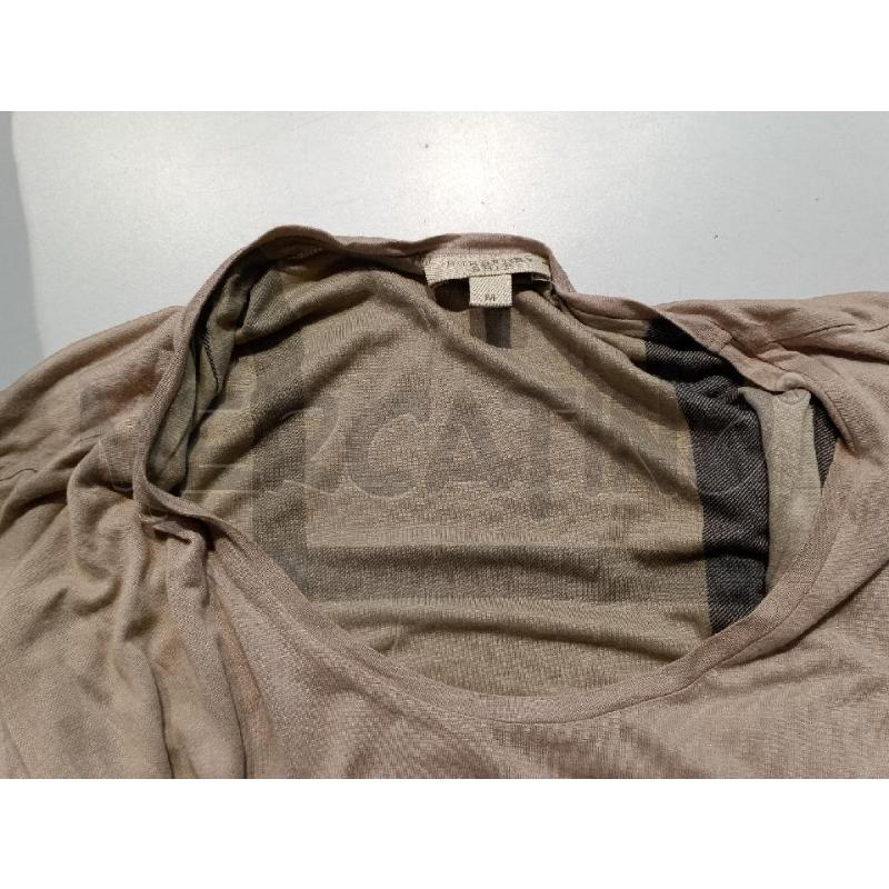 MAGLIETTA DONNA BURBERRY TORTORA | Mercatino dell'Usato Moncalieri bengasi 4