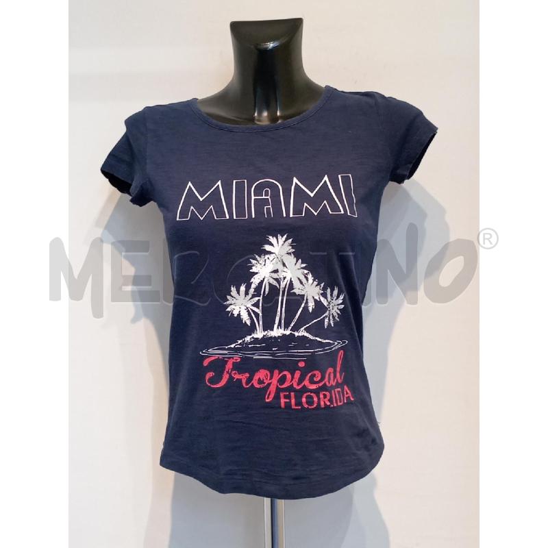 MAGLIETTA DONNA EMPORIO ARMANI BLU MIAMI | Mercatino dell'Usato Moncalieri bengasi 1