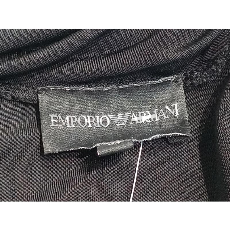 MAGLIETTA DONNA EMPORI ARMANI NERA MEZZA MANICA | Mercatino dell'Usato Moncalieri bengasi 5