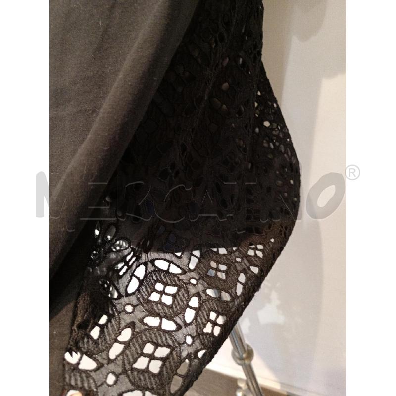 MAGLIETTA DONNA ERMANNO SCERVINO NERA TRAFORATA DIETRO | Mercatino dell'Usato Moncalieri bengasi 3