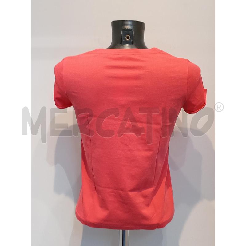 MAGLIETTA DONNA GUESS ROSA CON STAMPA DAVANTI | Mercatino dell'Usato Moncalieri bengasi 2