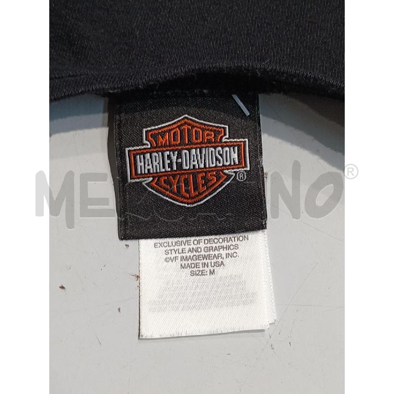 MAGLIETTA DONNA HARLEY DAVIDSON NERA CON LOGO BRILLANTINATO | Mercatino dell'Usato Moncalieri bengasi 5