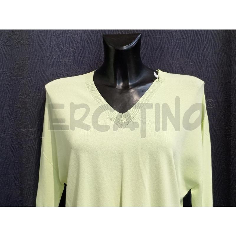 MAGLIETTA DONNA KUNAI VERDE SCOLLO V | Mercatino dell'Usato Moncalieri bengasi 3
