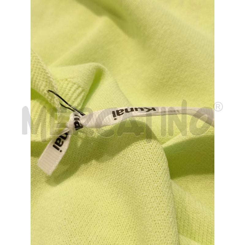 MAGLIETTA DONNA KUNAI VERDE SCOLLO V | Mercatino dell'Usato Moncalieri bengasi 5