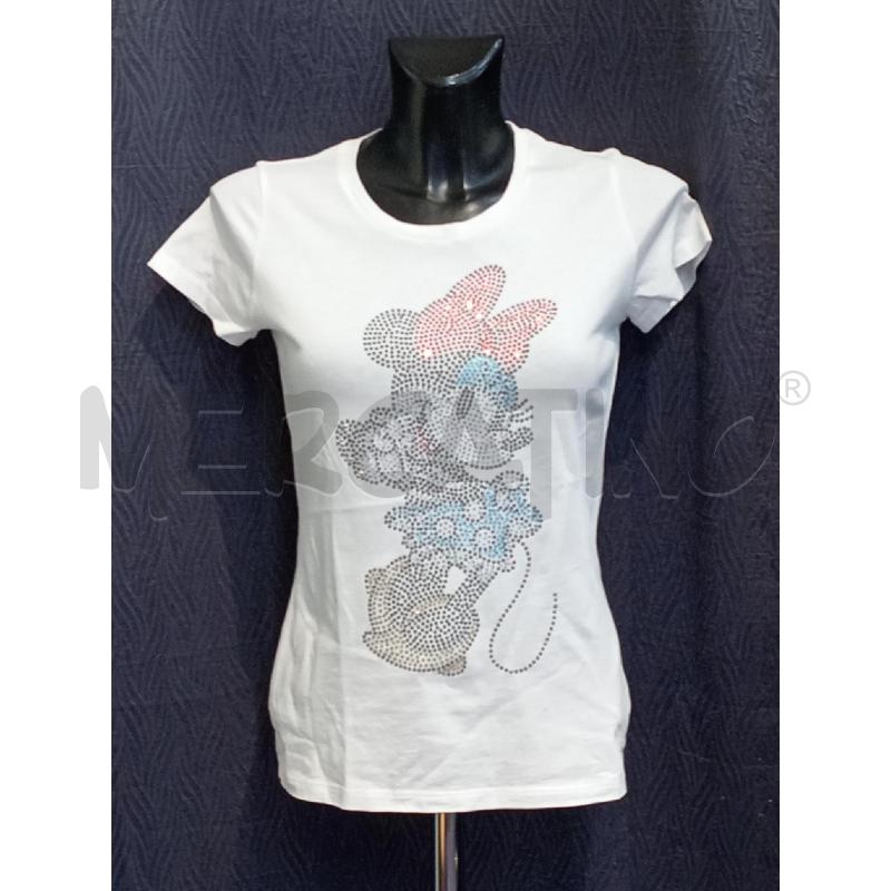 MAGLIETTA DONNA LIU JO MINNIE BRILLANTINI | Mercatino dell'Usato Moncalieri bengasi 1