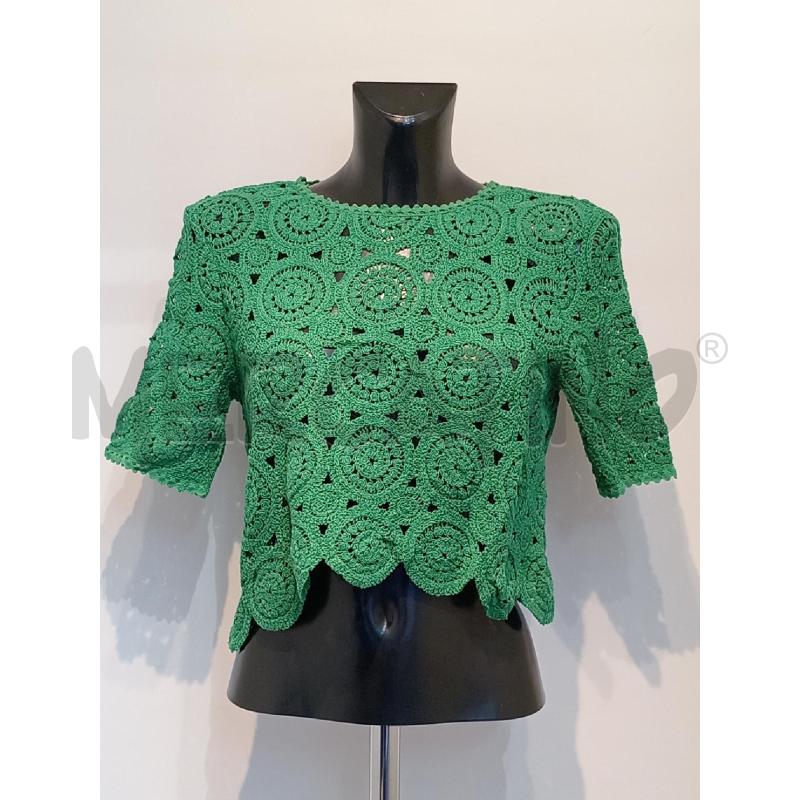 MAGLIETTA DONNA MAX & CO TRAFORATA VERDE | Mercatino dell'Usato Moncalieri bengasi 1