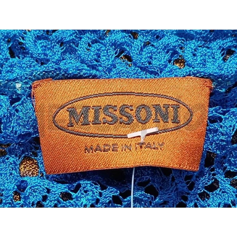 MAGLIETTA DONNA MISSONI BLU MARRONE TRAFORATA | Mercatino dell'Usato Moncalieri bengasi 5