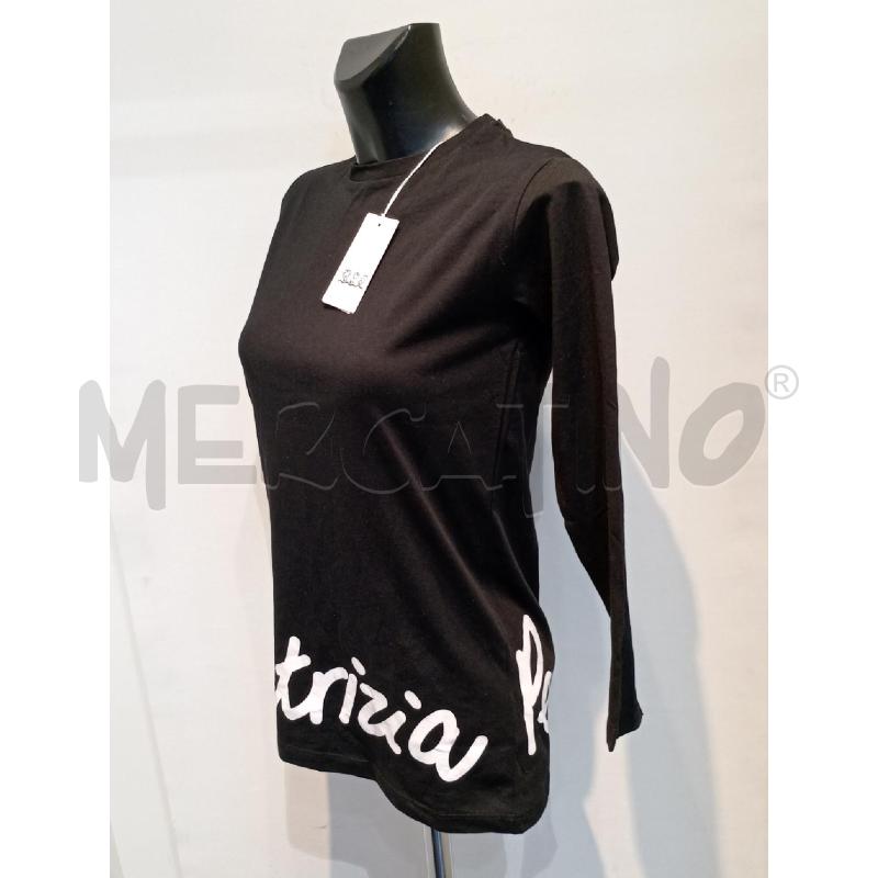 MAGLIETTA DONNA PATRIZIA PEPE MANICA LUNGA NERA | Mercatino dell'Usato Moncalieri bengasi 3