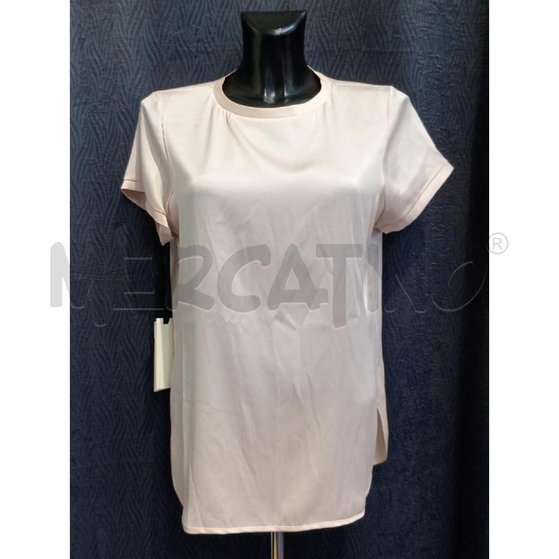 MAGLIETTA DONNA PINKO ROSA MISTO SETA | Mercatino dell'Usato Moncalieri bengasi 1