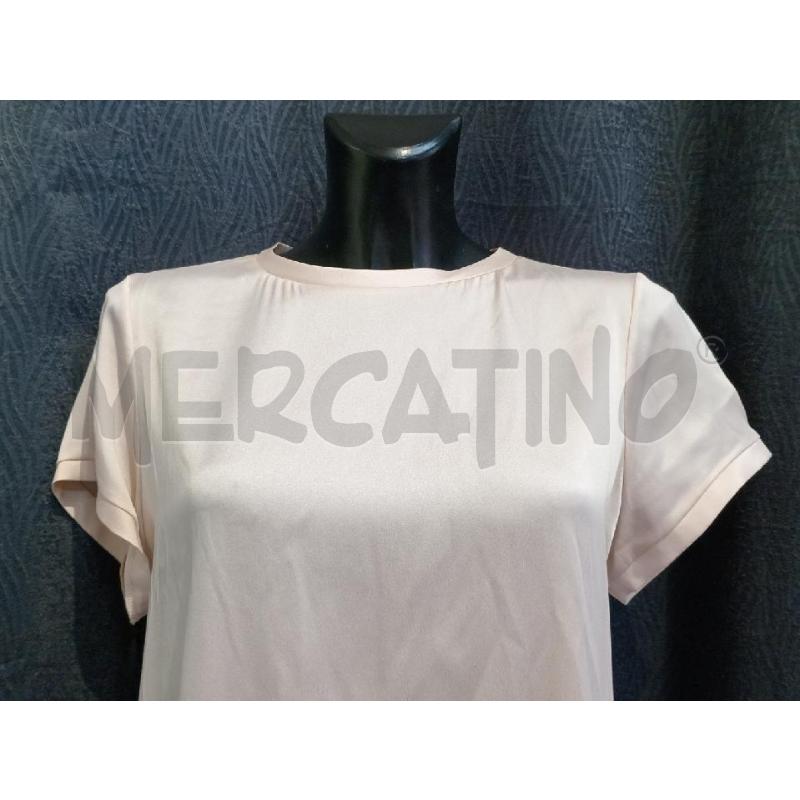 MAGLIETTA DONNA PINKO ROSA MISTO SETA | Mercatino dell'Usato Moncalieri bengasi 3