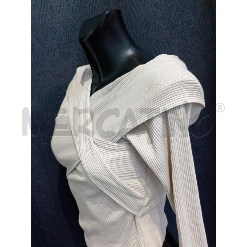 MAGLIETTA DONNA POLO RALPH LAUREN BEIGE INCROCIATA | Mercatino dell'Usato Moncalieri bengasi 3