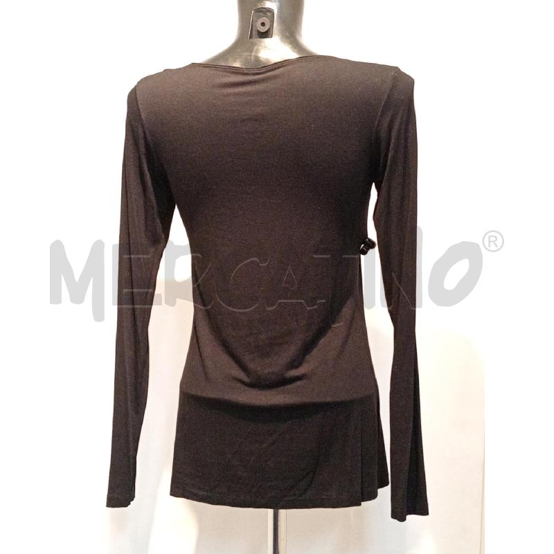 MAGLIETTA DONNA PRIMA CLASSE NERA CON PIZZO DAVANTI | Mercatino dell'Usato Moncalieri bengasi 3