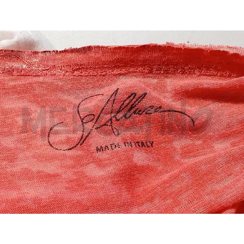 MAGLIETTA DONNA SO ALLURE BIANCO ROSSO LUCIDO | Mercatino dell'Usato Moncalieri bengasi 5