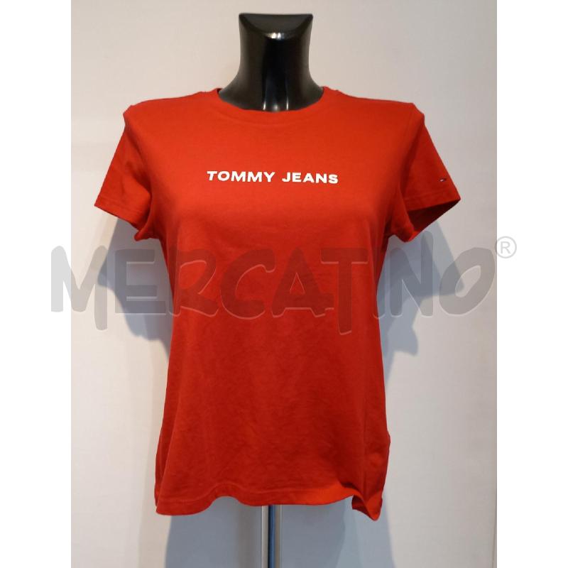 MAGLIETTA DONNA TOMMY HILFIGHER ROSSA | Mercatino dell'Usato Moncalieri bengasi 1