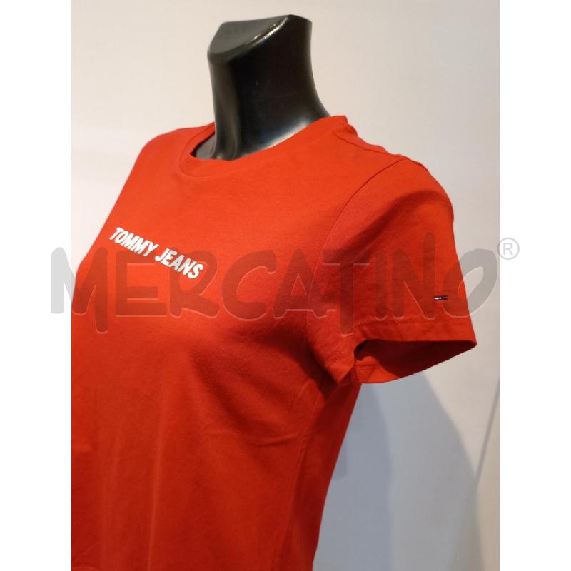 MAGLIETTA DONNA TOMMY HILFIGHER ROSSA | Mercatino dell'Usato Moncalieri bengasi 3