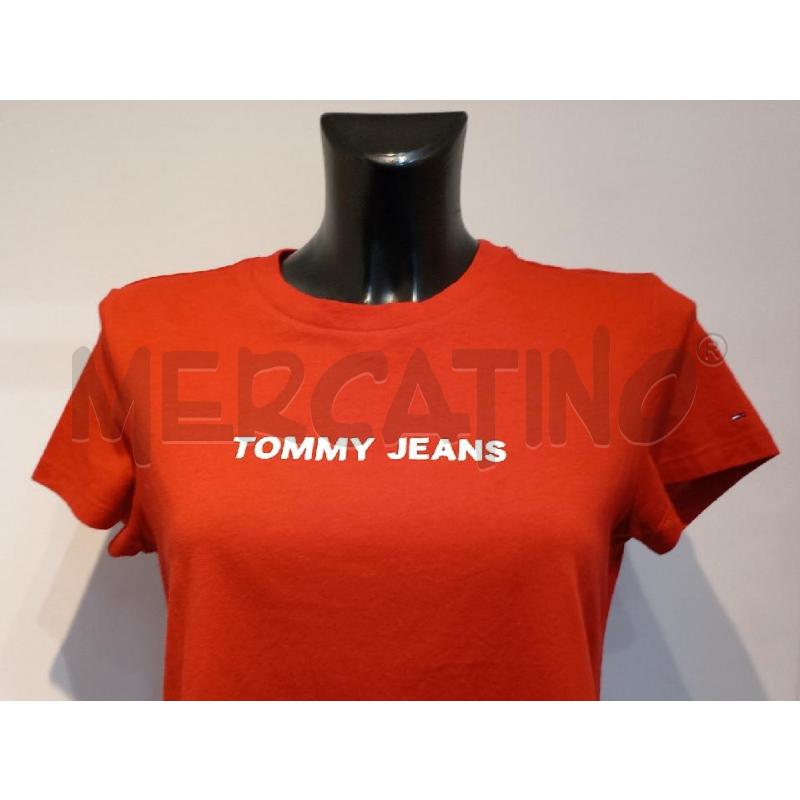 MAGLIETTA DONNA TOMMY HILFIGHER ROSSA | Mercatino dell'Usato Moncalieri bengasi 4
