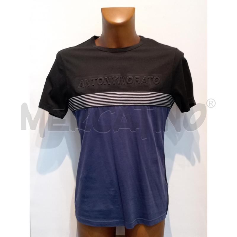 MAGLIETTA UOMO ANTONY MORATO NERA BLU | Mercatino dell'Usato Moncalieri bengasi 1