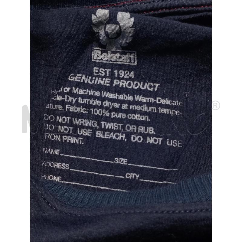 MAGLIETTA UOMO BELSTAFF BLU  | Mercatino dell'Usato Moncalieri bengasi 5
