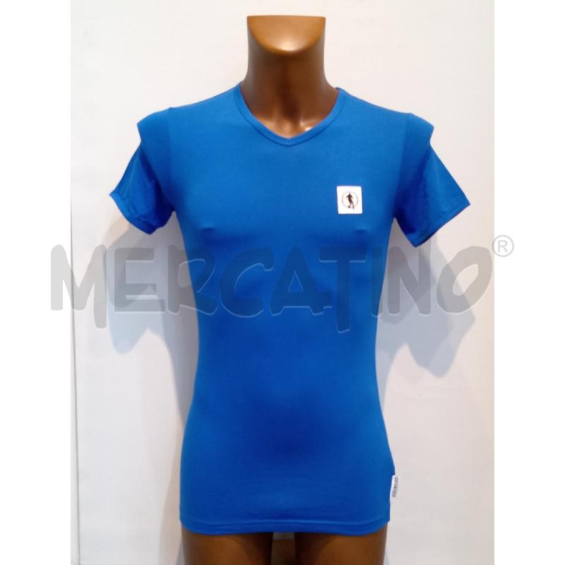 MAGLIETTA UOMO BIKKEMBERG AZZURRA | Mercatino dell'Usato Moncalieri bengasi 1