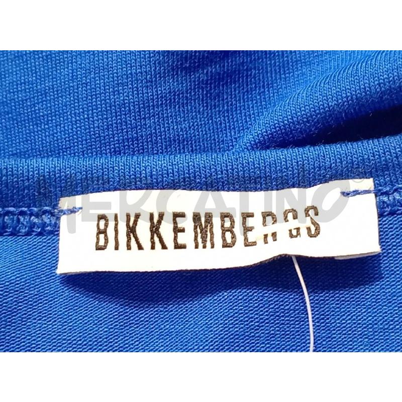 MAGLIETTA UOMO BIKKEMBERG AZZURRA | Mercatino dell'Usato Moncalieri bengasi 5