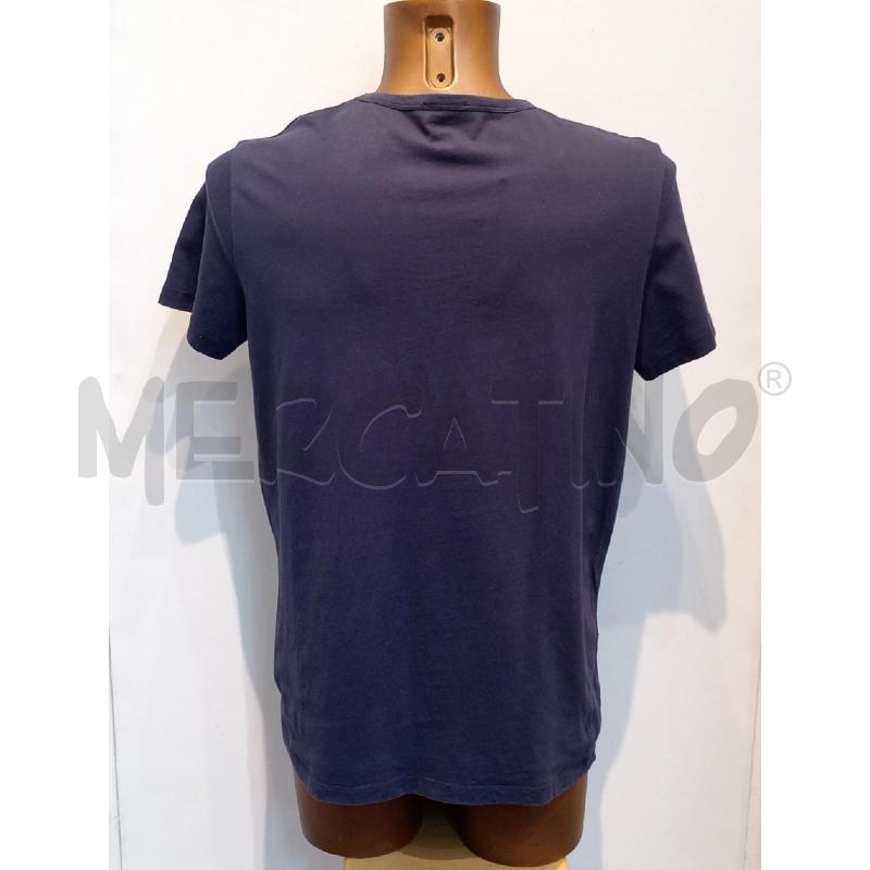 MAGLIETTA UOMO BIKKEMBERG BLU CON FIORE | Mercatino dell'Usato Moncalieri bengasi 2