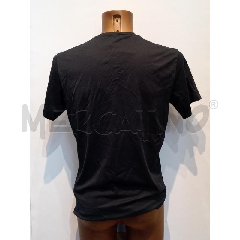 MAGLIETTA UOMO DSQUARED NERA LOGO DAVANTI | Mercatino dell'Usato Moncalieri bengasi 2