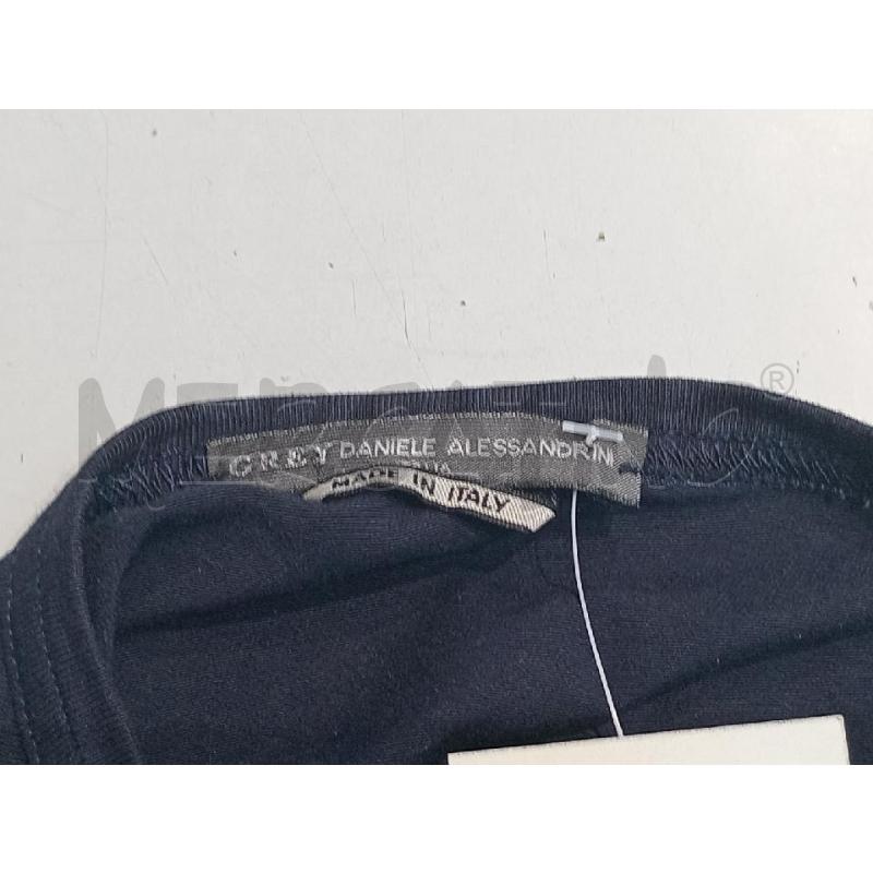 MAGLIETTA UOMO GREY DANIELE ALESSANDRININERA CON STAMPA | Mercatino dell'Usato Moncalieri bengasi 5