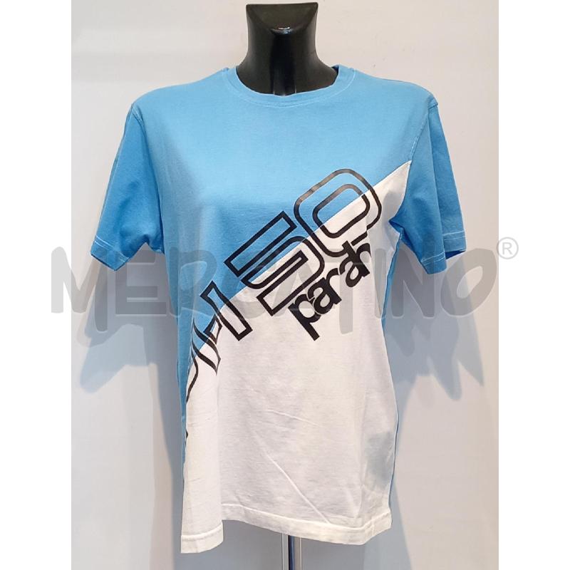 MAGLIETTA UOMO PARAH AZZURRO BIANCO | Mercatino dell'Usato Moncalieri bengasi 1