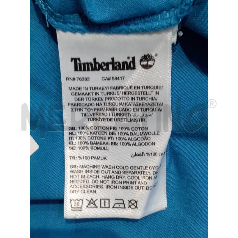 MAGLIETTA UOMO TIMBERLAND BLUETTE STAMPA DAVANTI | Mercatino dell'Usato Moncalieri bengasi 4