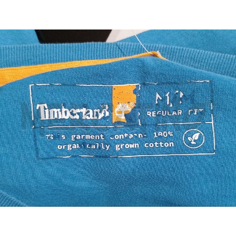 MAGLIETTA UOMO TIMBERLAND BLUETTE STAMPA DAVANTI | Mercatino dell'Usato Moncalieri bengasi 5