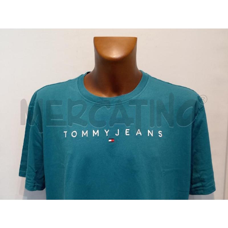 MAGLIETTA UOMO TOMMY HILFIGHER VERDE | Mercatino dell'Usato Moncalieri bengasi 4