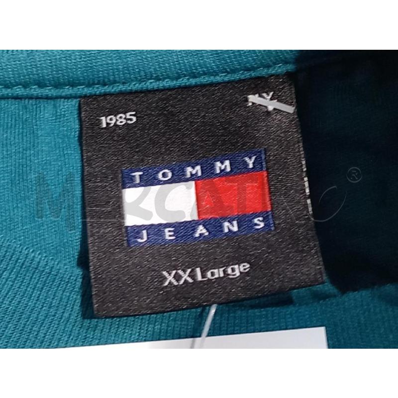 MAGLIETTA UOMO TOMMY HILFIGHER VERDE | Mercatino dell'Usato Moncalieri bengasi 5