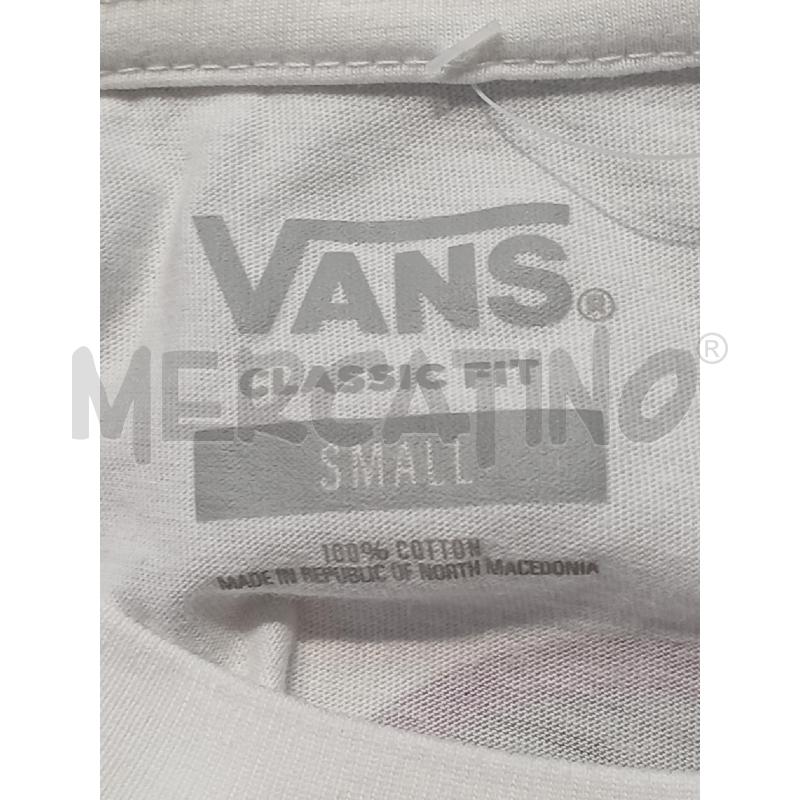 MAGLIETTA UOMO VANS BIANCA | Mercatino dell'Usato Moncalieri bengasi 5