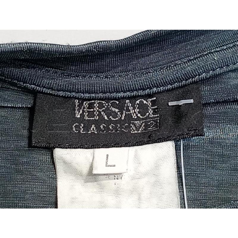 MAGLIETTA UOMO VERSACE CLASSIC V 2 VERDE MANICA LUNGA  | Mercatino dell'Usato Moncalieri bengasi 5