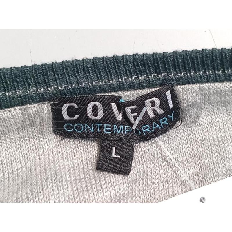 MAGLIONE UOMO COVERI VERDE COLLO V  | Mercatino dell'Usato Moncalieri bengasi 5