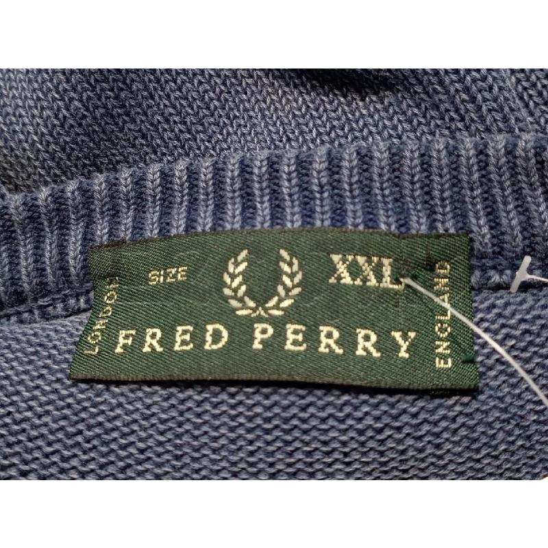 MAGLIONE UOMO FRED PERRY BLU  | Mercatino dell'Usato Moncalieri bengasi 5