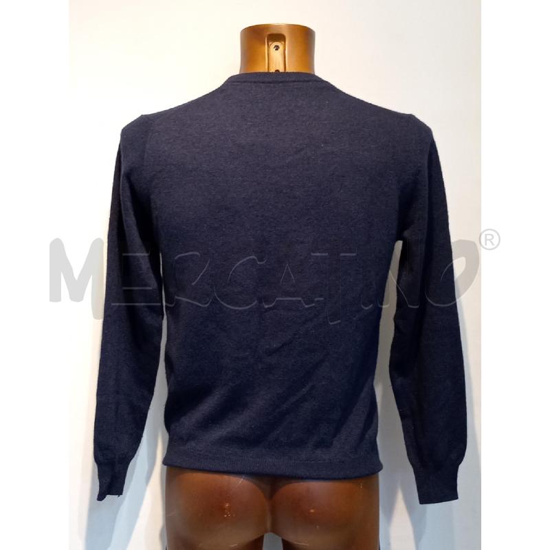 MAGLIONE UOMO HARMONT&BLAINE BLU GIROCOLLO  | Mercatino dell'Usato Moncalieri bengasi 2