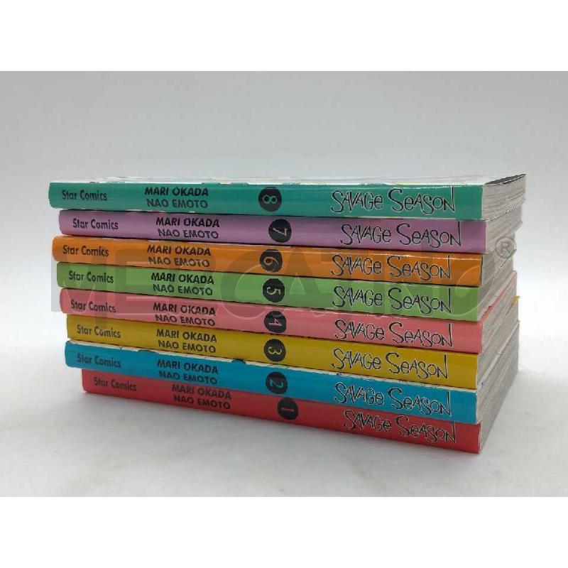 MANGA FUMETTO COMPLETO SAVAGE SEASON 8VOL | Mercatino dell'Usato Moncalieri bengasi 1