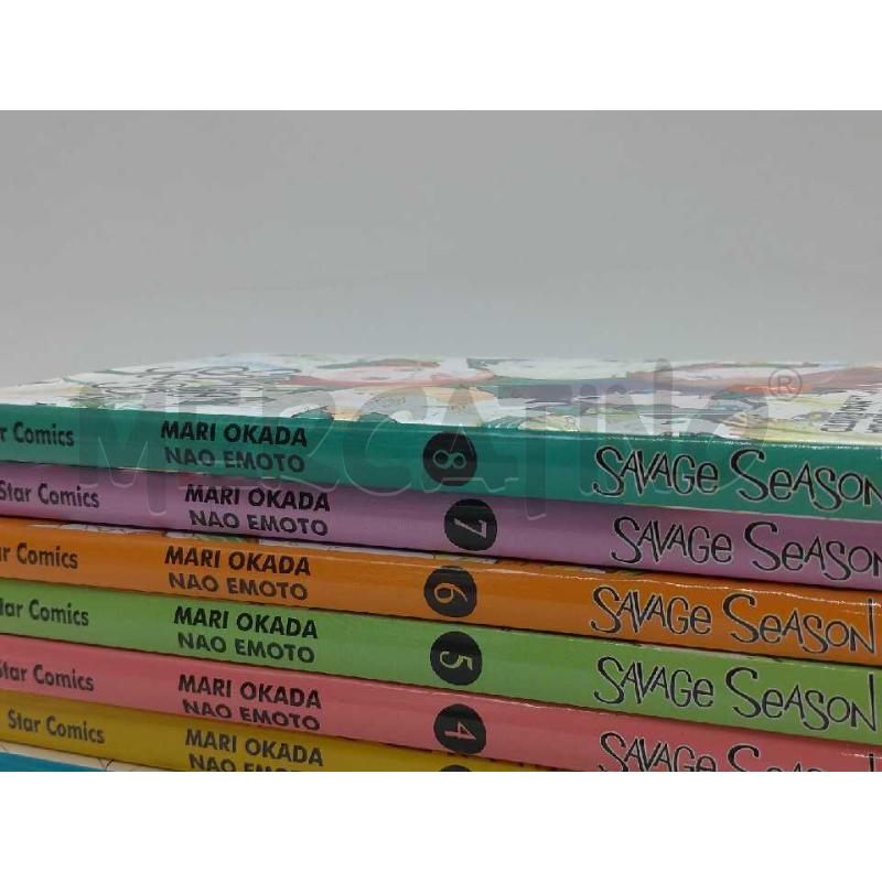 MANGA FUMETTO COMPLETO SAVAGE SEASON 8VOL | Mercatino dell'Usato Moncalieri bengasi 2