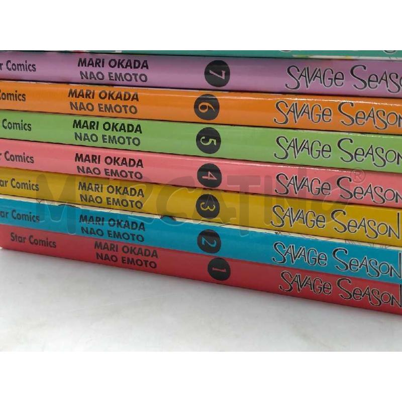 MANGA FUMETTO COMPLETO SAVAGE SEASON 8VOL | Mercatino dell'Usato Moncalieri bengasi 3