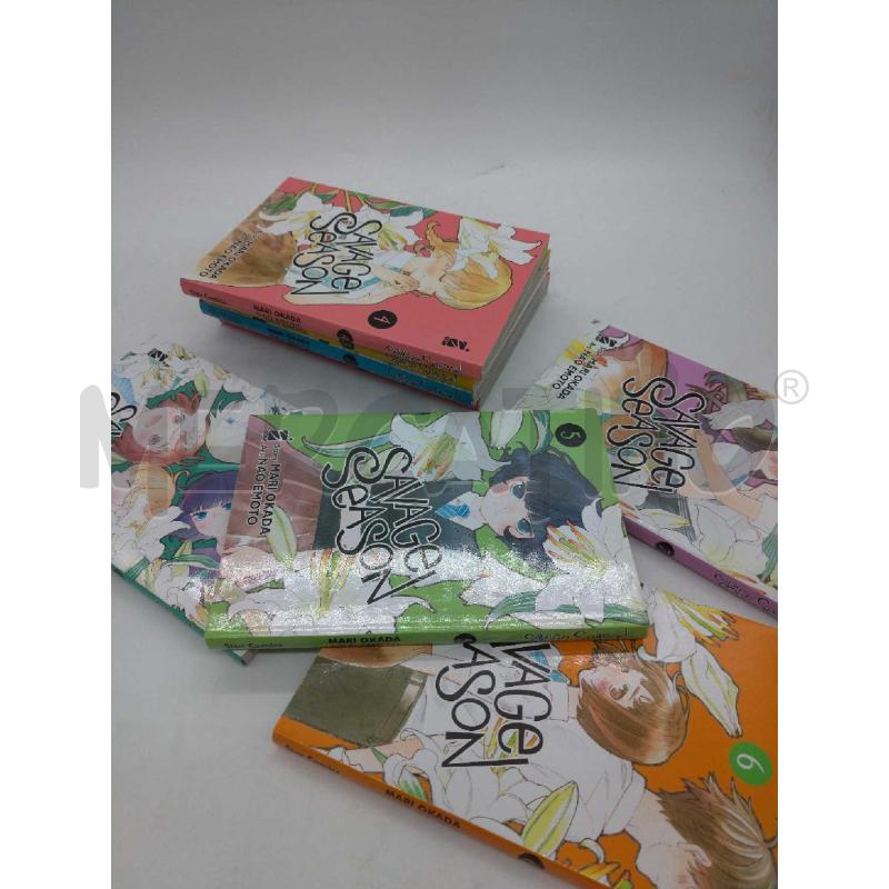 MANGA FUMETTO COMPLETO SAVAGE SEASON 8VOL | Mercatino dell'Usato Moncalieri bengasi 4