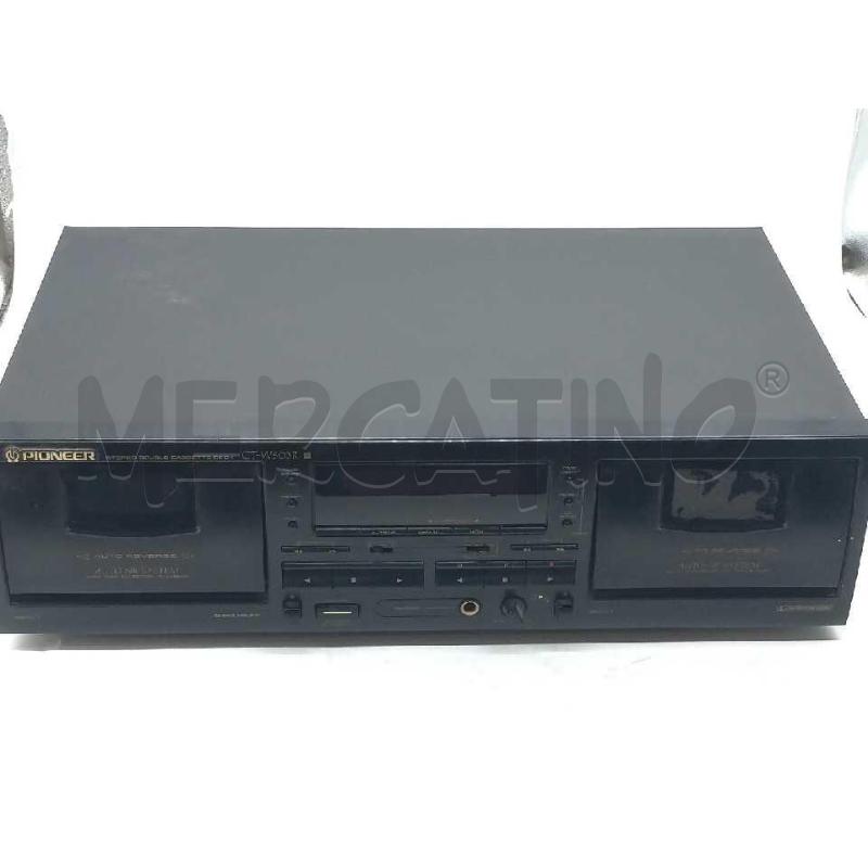 MANGIACASSETTE PIONNER DUAL AUTO REVERSE CT-W503R  | Mercatino dell'Usato Moncalieri bengasi 1