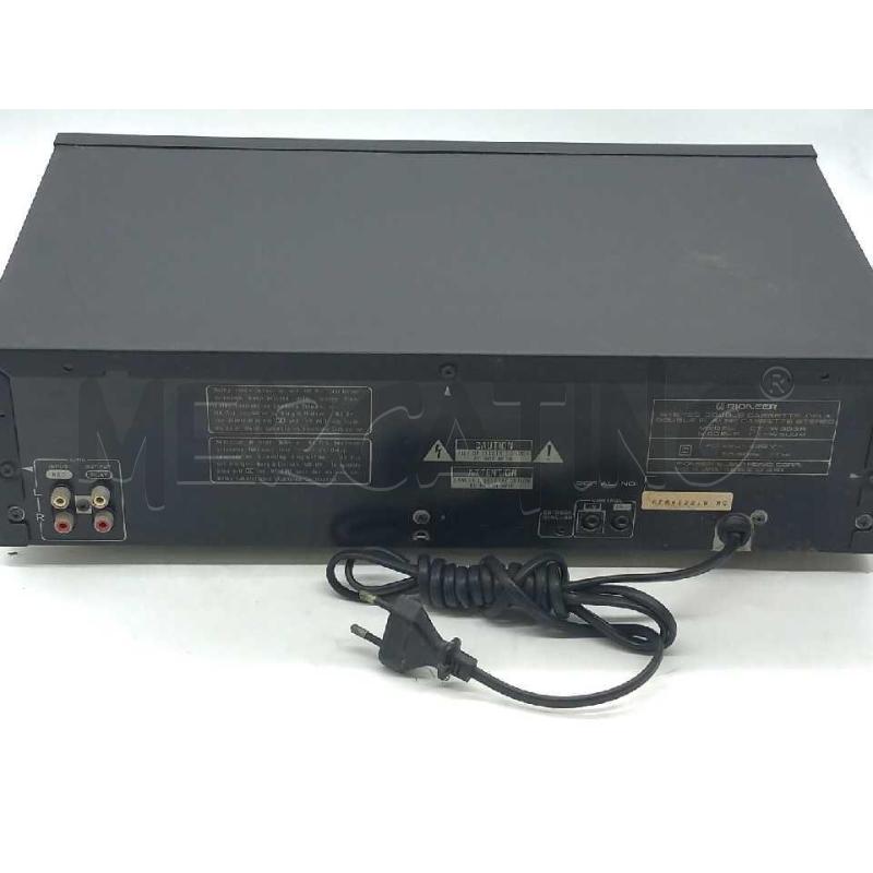 MANGIACASSETTE PIONNER DUAL AUTO REVERSE CT-W503R  | Mercatino dell'Usato Moncalieri bengasi 4