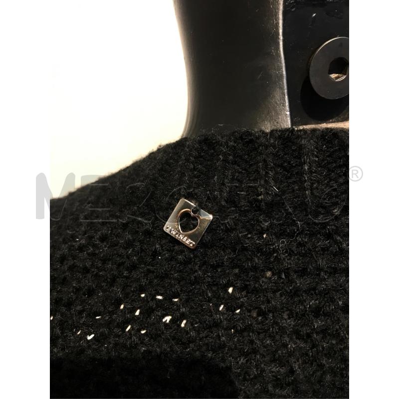 MANTELLA DONNA TWINSET NERA  | Mercatino dell'Usato Moncalieri bengasi 4